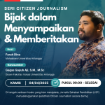 Biru dan Putih Modern Webinar Bisnis Instagram Post